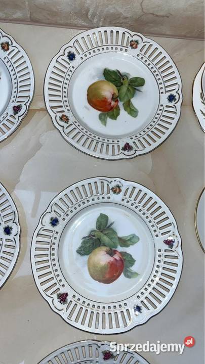 Talerzyki z owocami Ażurowe Z owocami 6 sztuk Gdańsk