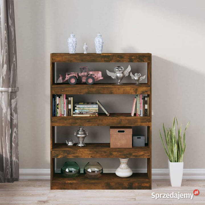 Regał na książkiprzegroda opalany dąb 100x30x135 Warszawa