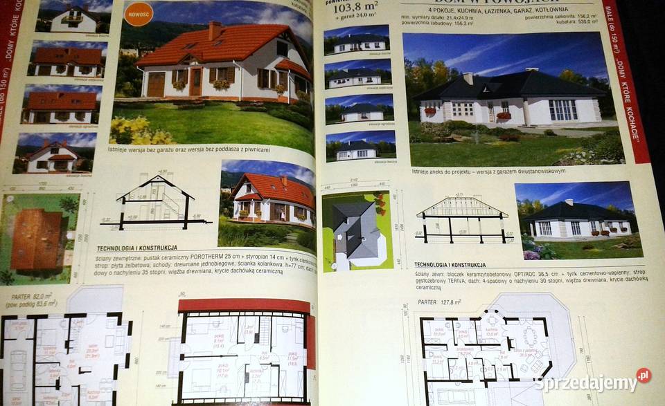 Domy które kochacie 200 projektów 0106 2004 miękka Chełm