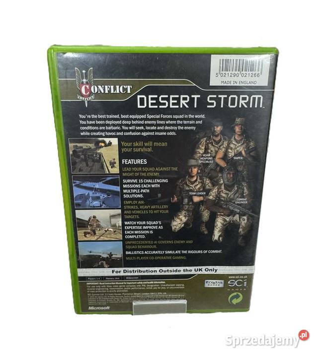 Gra Conflict Desert Storm Xbox Classic Xbox warmińsko-mazurskie Elbląg