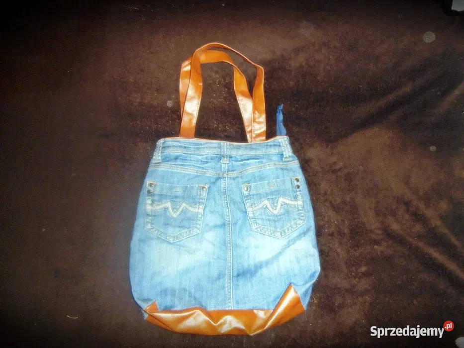 Torebka damska jeans na codzień małopolskie Kraków