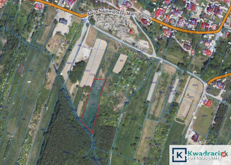sprzedaży gruntu 3400m2 Sanok
