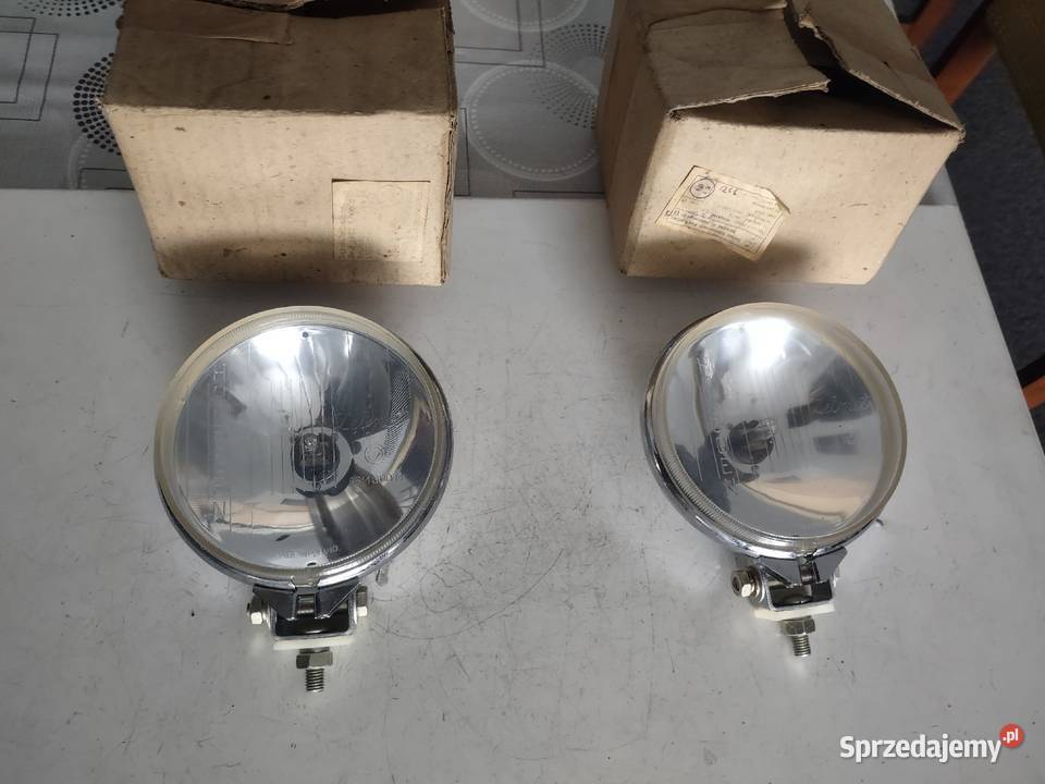 FIAT 125P PN HALOGEN DALEKOSIĘŻ NOWE CHROM Motoryzacja