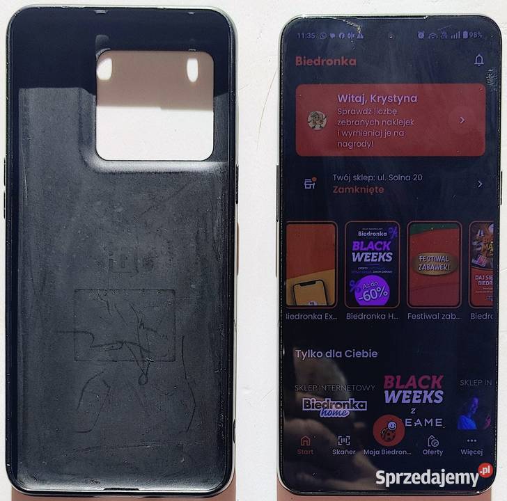 Telefon Smartfon OnePlus 10 T CPH2415 8 RAM 128 Inowrocław