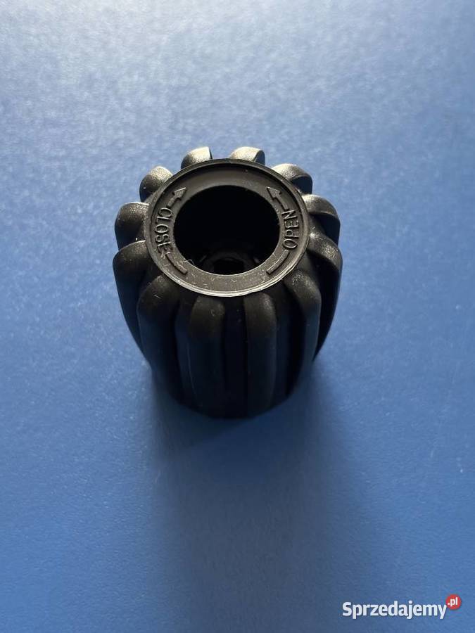 Gałka do zaworu butli nurkowej czarna Nurkowanie Bytom sprzedam