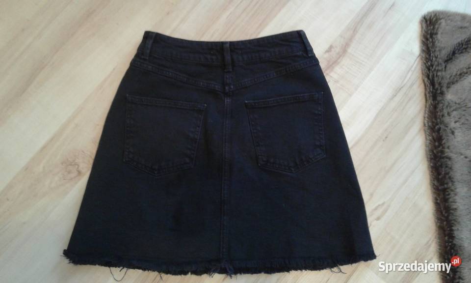 TWINTIP Spódnica mini black denim S Spódnice i sukienki mazowieckie Dręszew