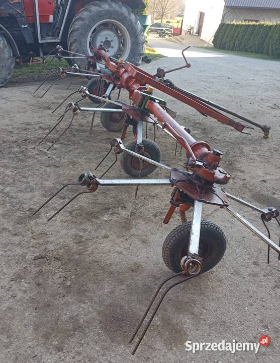 Przewracarka przetrząsacz karuzelowy Stoll Z500 małopolskie Pisarzowa