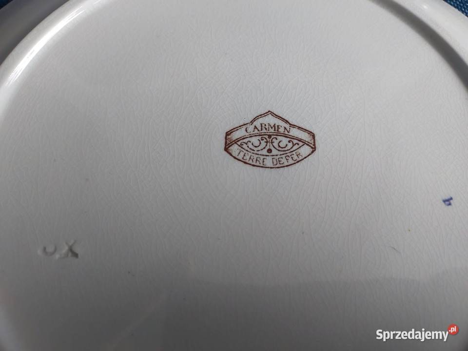 Talerz płaski 2 Sarreguemines Skwierzyna sprzedam