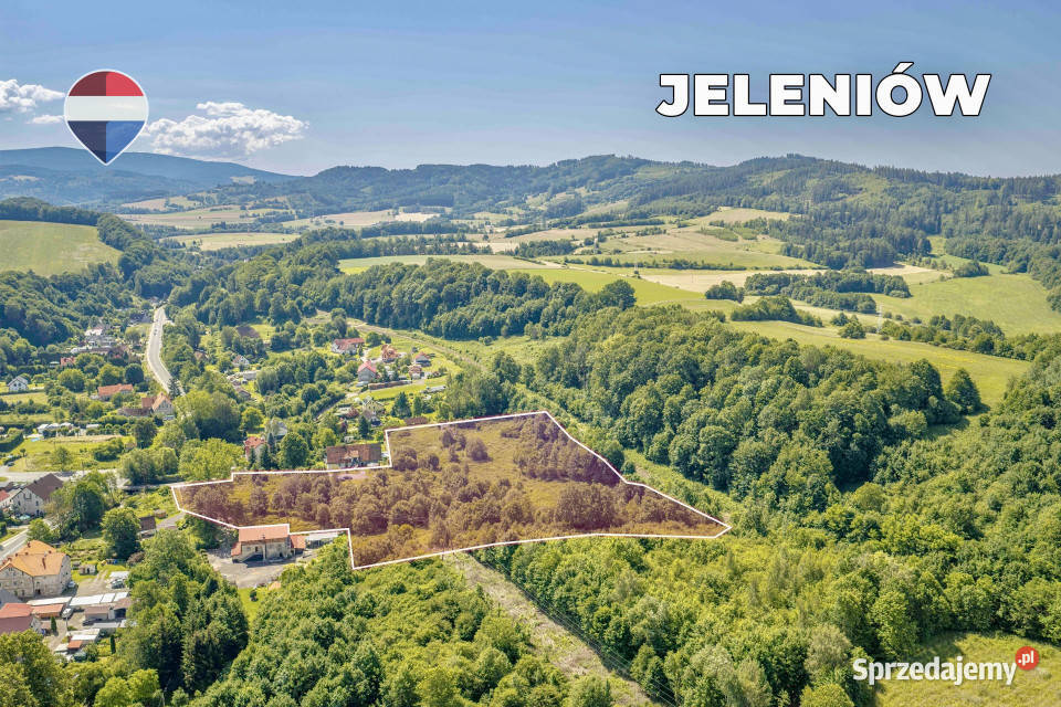 Na sprzedaż działka budowlana 23089 m Jeleniów sprzedam