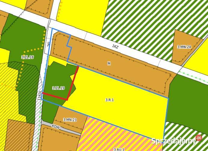 działka inwestycyjna 27 ha Grabina gm Nowosolna Sprzedaż Łódź