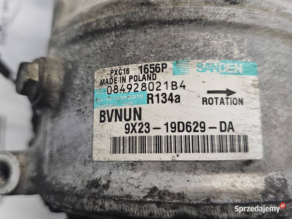 JAGUAR XF 30 D 306DT 13r sprężarka klimatyzacji sprzedam