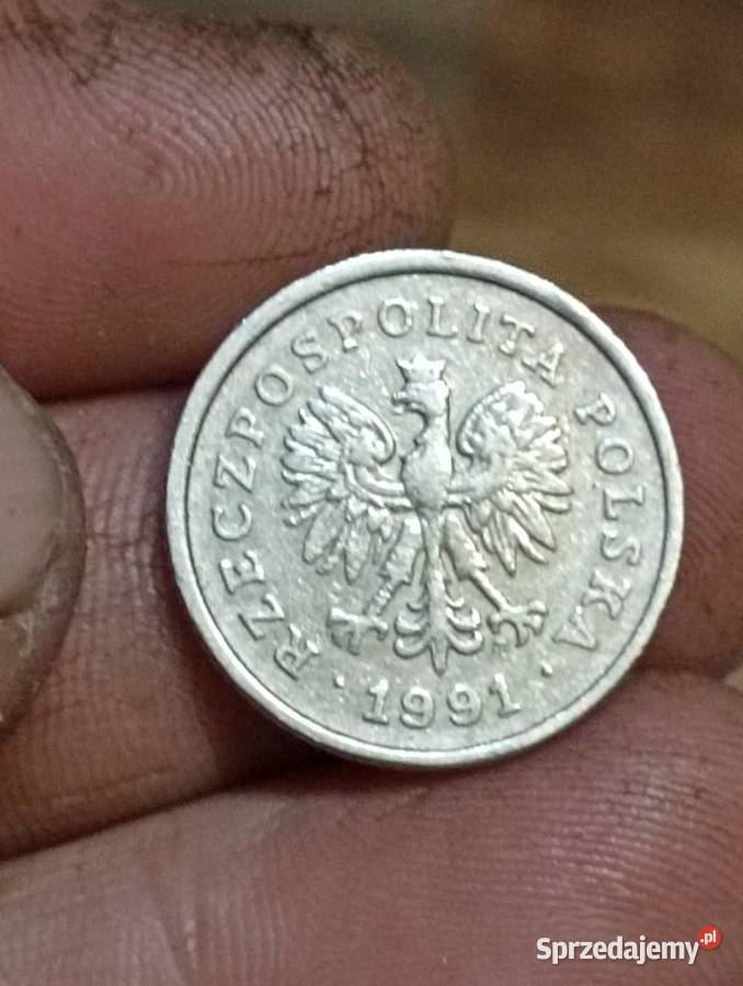Sprzedam czwarta monete 50 groszy 1991 r lubelskie Chełm