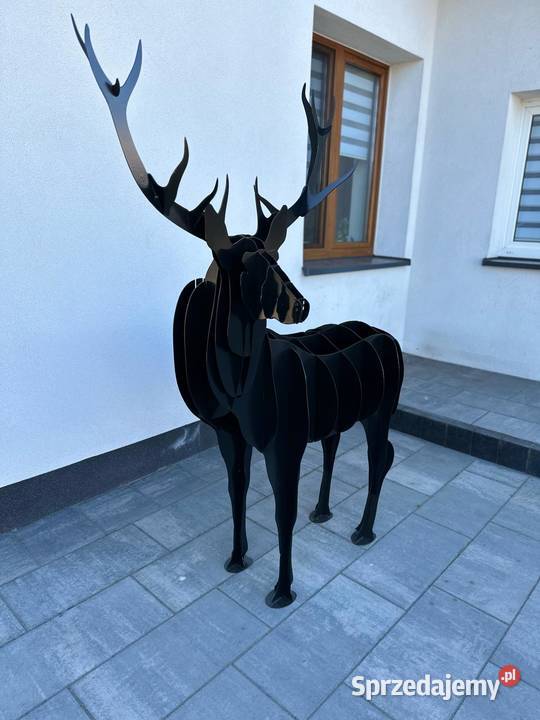 Wyjątkowa dekoracja przestrzenna figura łosia 3D Warszawa sprzedam