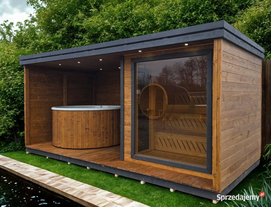 Polska sauna ogrodowa ręcznie pod Twoje