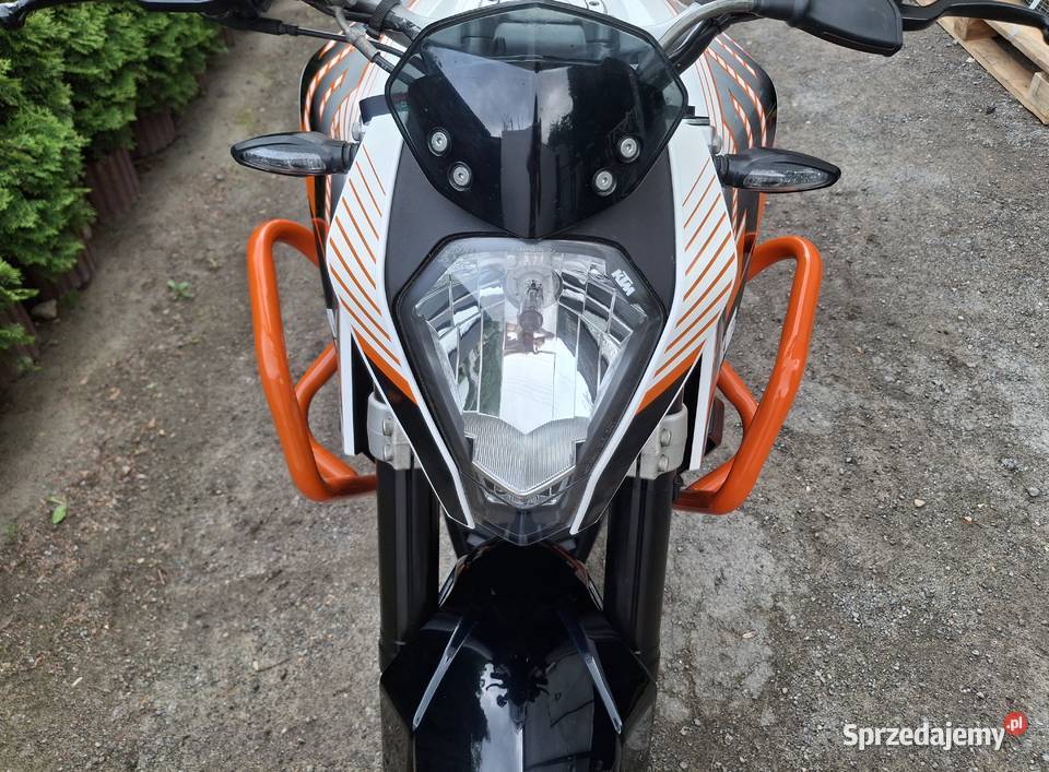 KTM Duke 390 2016 44 konie A2 metalic Poręba