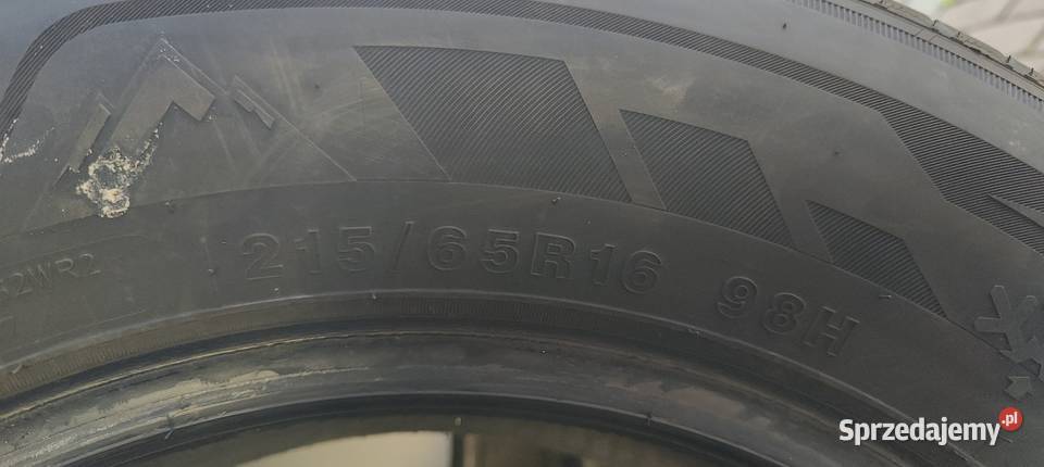 Opony zimowe 21565R16 93H Zimowe 4 Ruda Śląska sprzedam