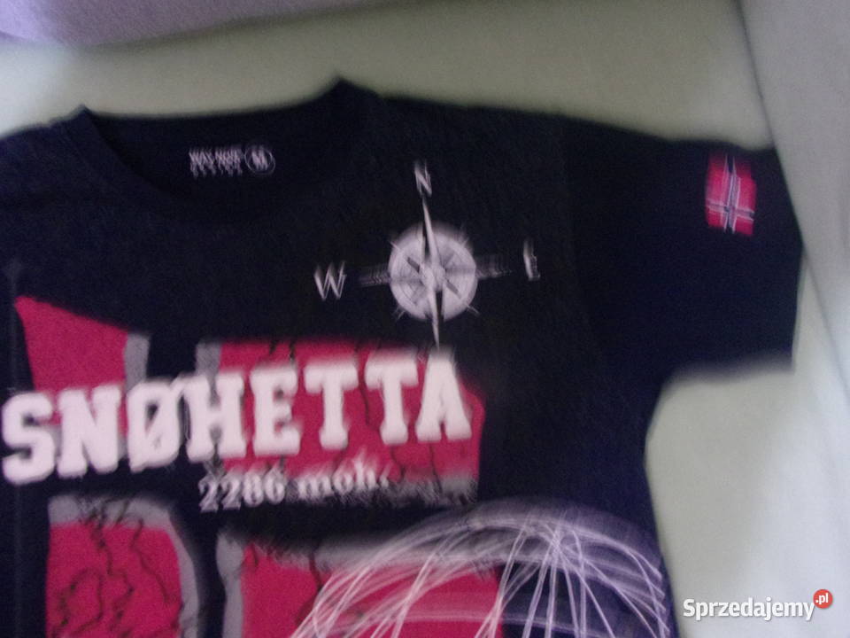 TShirt NOWY WAY NOR rozmiar M kolor Granatowy Pozostałe Warszawa