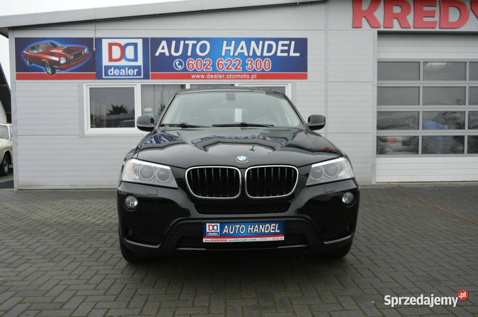 BMW X3 xDRIVE20d Automat 100 bezwypadkowy światła przeciwmgielne Hrubieszów