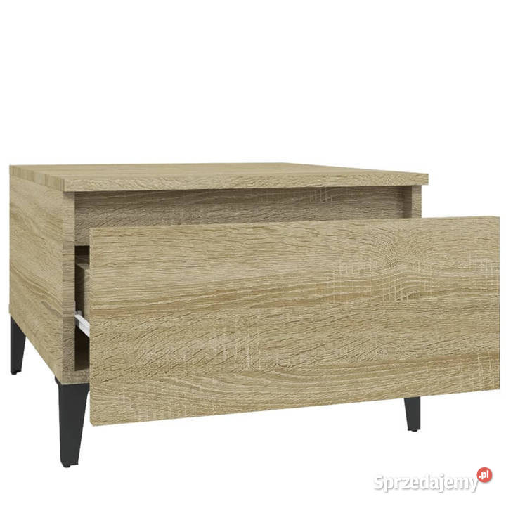 Stolik boczny dąb sonoma 50x46x35 materiał Warszawa