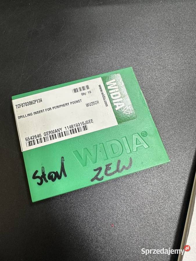 Płytki skrawające WIDIA TCF070306CPV34 Pozostałe śląskie Częstochowa