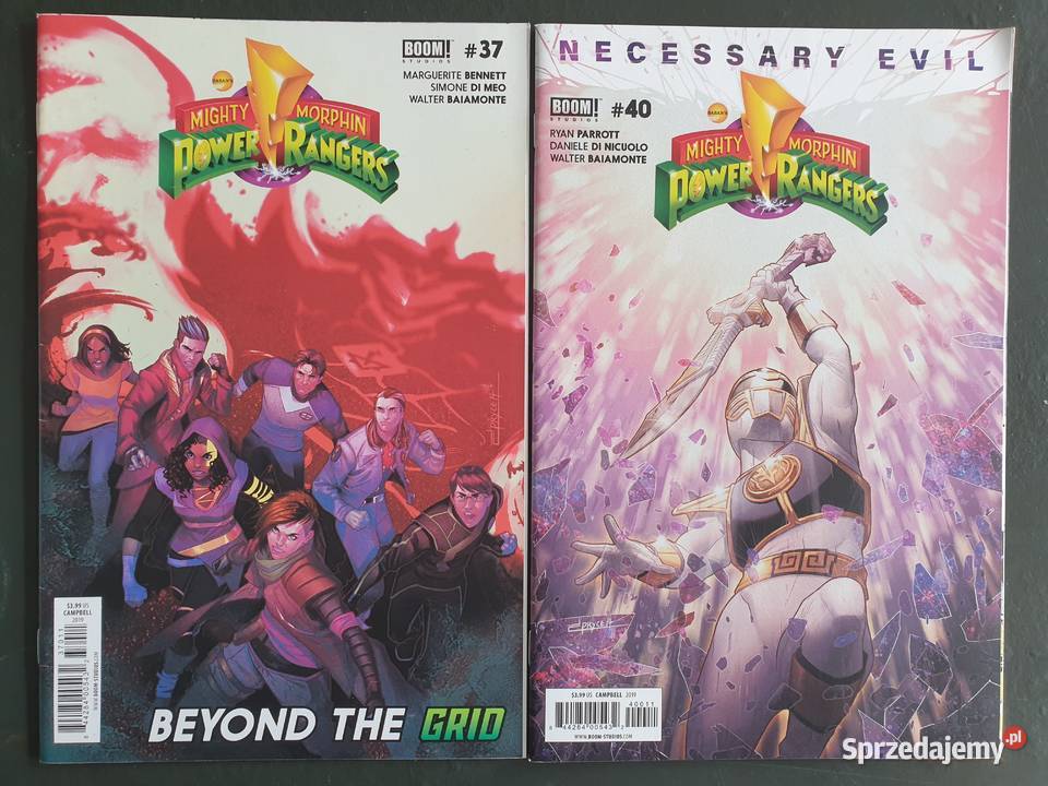 Power Rangers kolekcja 18 komiksów USA Gdynia