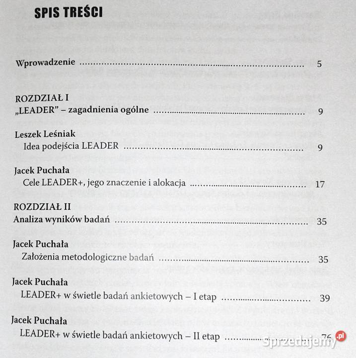 Rola i znaczenie Lokalnych Grup Działania Jacek Książki i Podręczniki Chełm