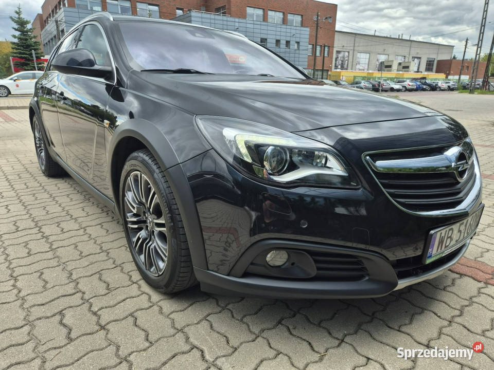 Opel Insignia Country Tourer County Tourer 4x4 czarny mazowieckie Warszawa