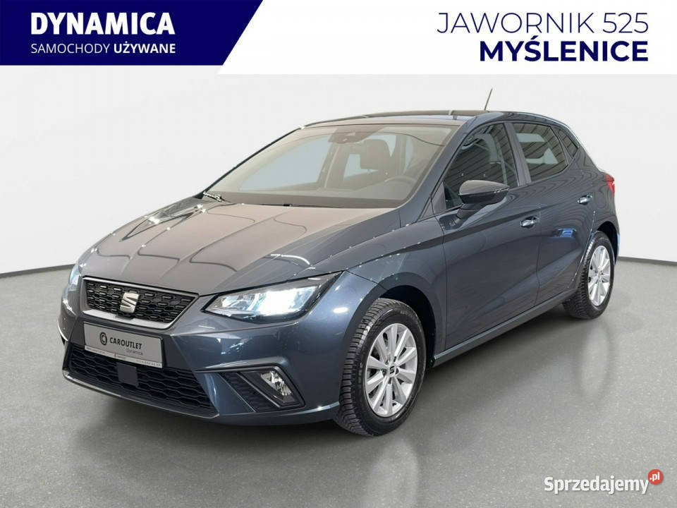 Seat Ibiza VAT 23 Style 10TSI 95 M5 2022 r salon Myślenice