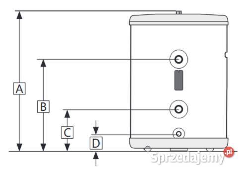 Nierdzewny bufor 60l OSO HOTWATER ACCU 60 do Dom i Ogród sprzedam