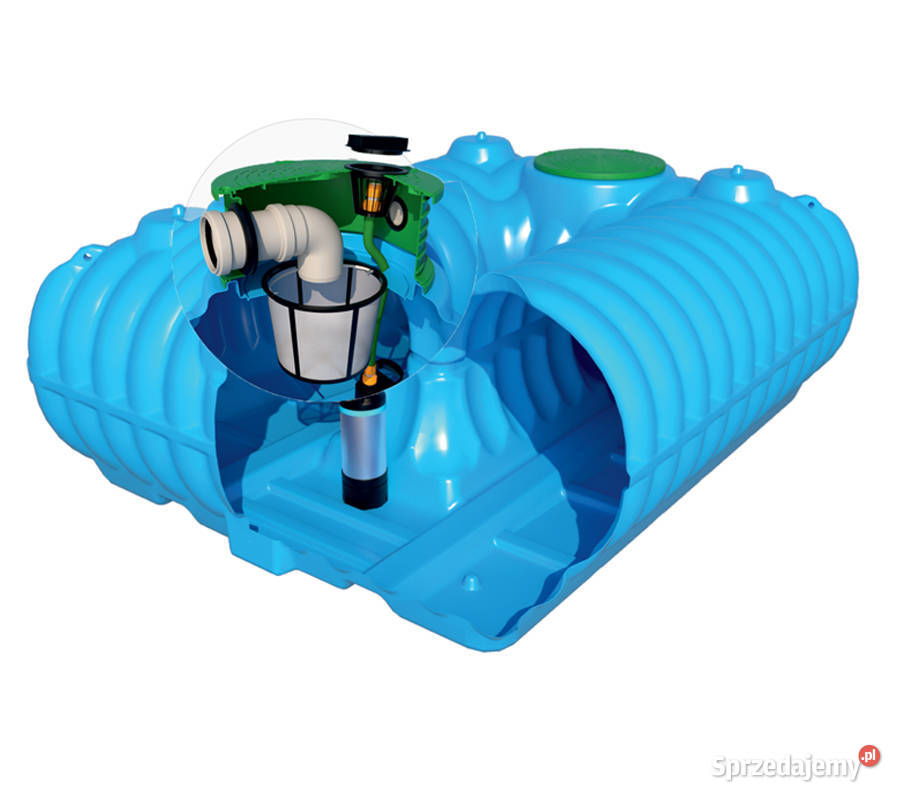 Zestaw Ogrodowy 3000L FLAT z Pompą Auto Legnica