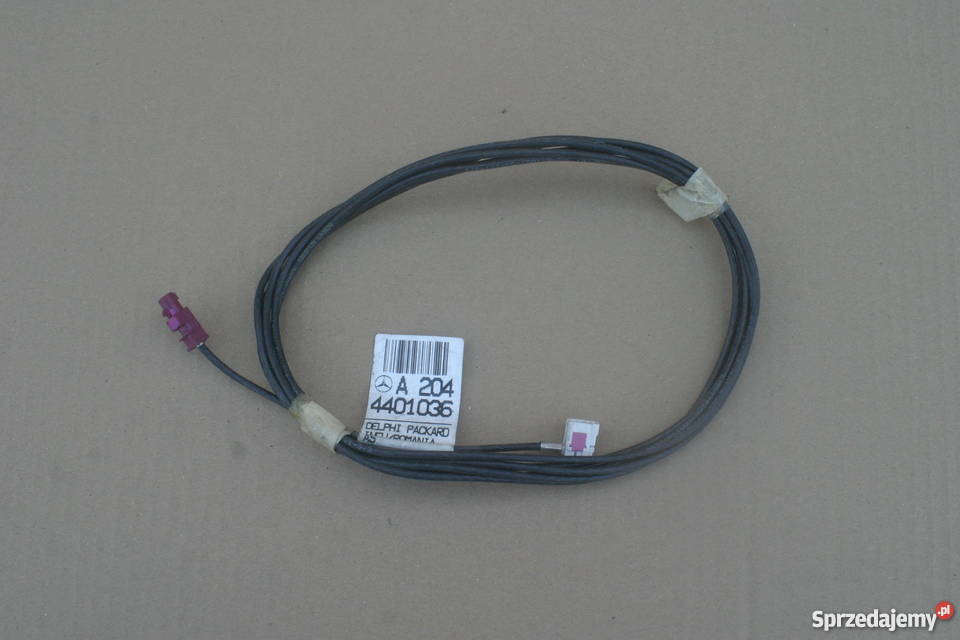 MERCEDES C KLASA W204 PRZEWÓD INSTALACJA GPS Bieleń