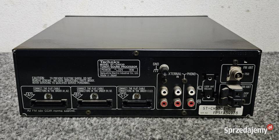 Tuner sound processor TECHNICS STCH530 małopolskie Kraków