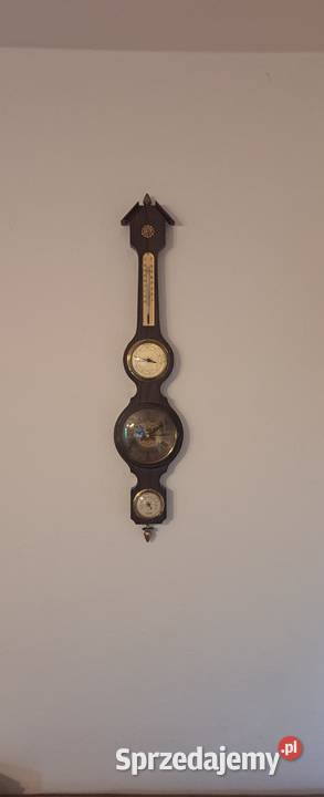 drewniana stacja pogodowa do powieszenia na Warszawa