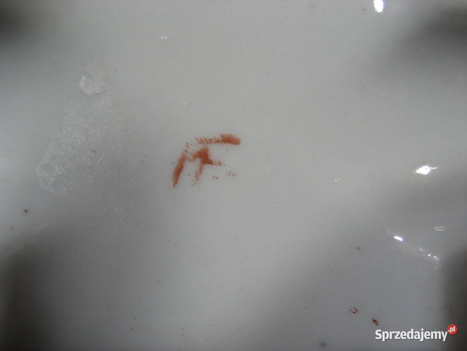 Kadzielnica Japońska Porcelanowa Imari Sygnowana Warszawa