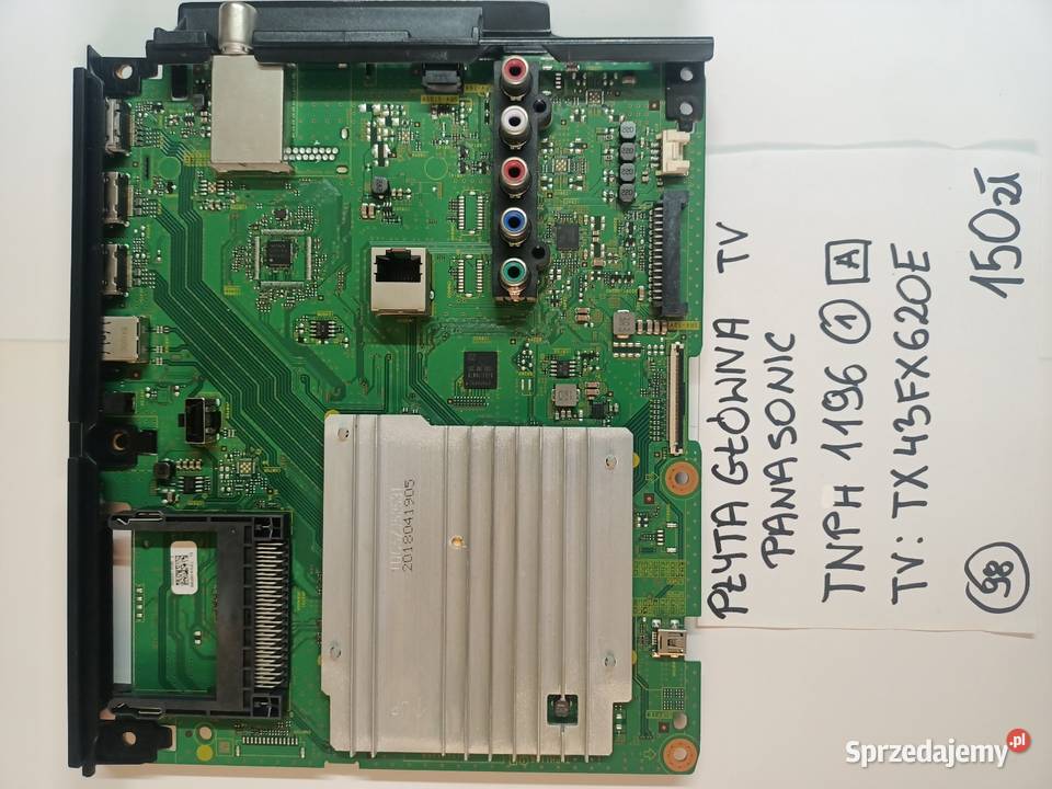 Płyta główna tv Panasonic TNPH 1196 Głogoczów