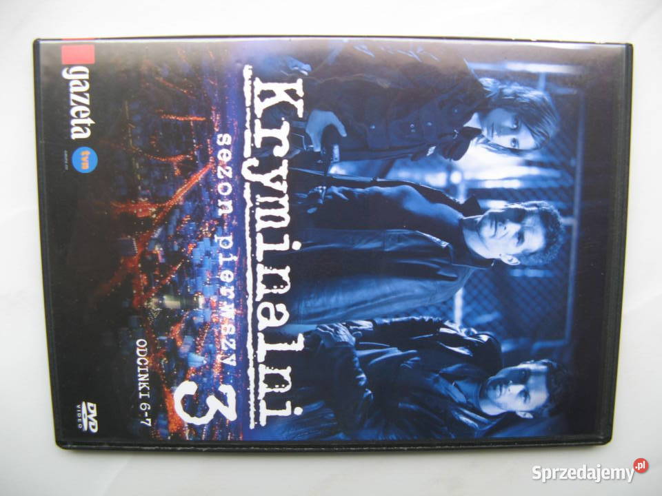 DVD Kryminalni sezon 1 odcinki 1 11 DVD Poznań