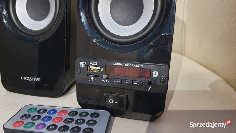 Głośniki Creative T15 radio FM Bluetooth AUX USB Lublin sprzedam