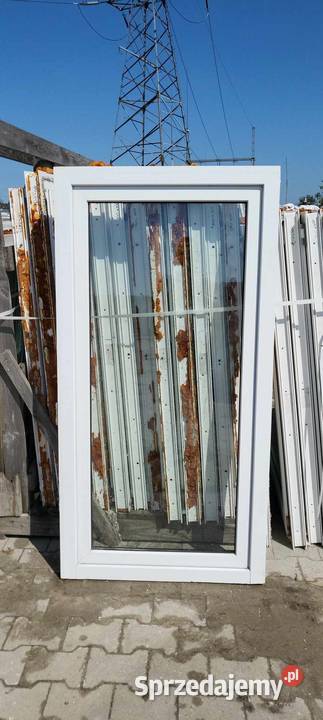 OKNA KacprzaK OKNO PCV 82X161 Używane Plastikowe Siedlce