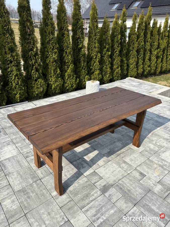 Meble ogrodowe drewniane promocja 180 Katowice sprzedam