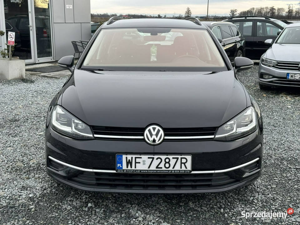 Volkswagen Golf 16 TDi DSG Comfortline 2018r czarny Golf Wojkowice
