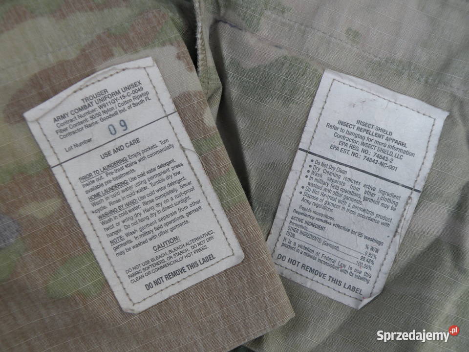 Spodnie ACU multicam ocp medium regular 8 Wrocław