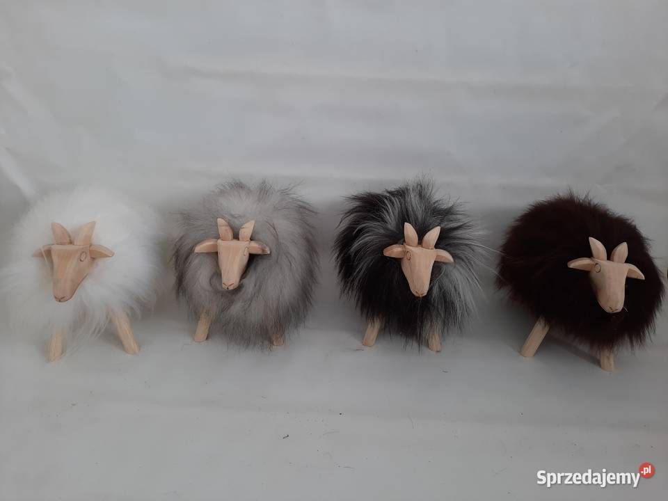 Owieczka Baranek Dekoracyjny Skóra Owcza Dekoracje i ozdoby Szaflary