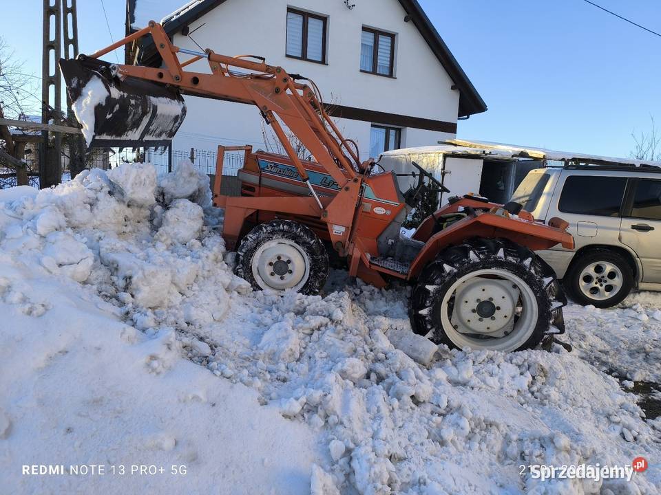 Kubota 4x4 ładowacz turłyżkaiseki
