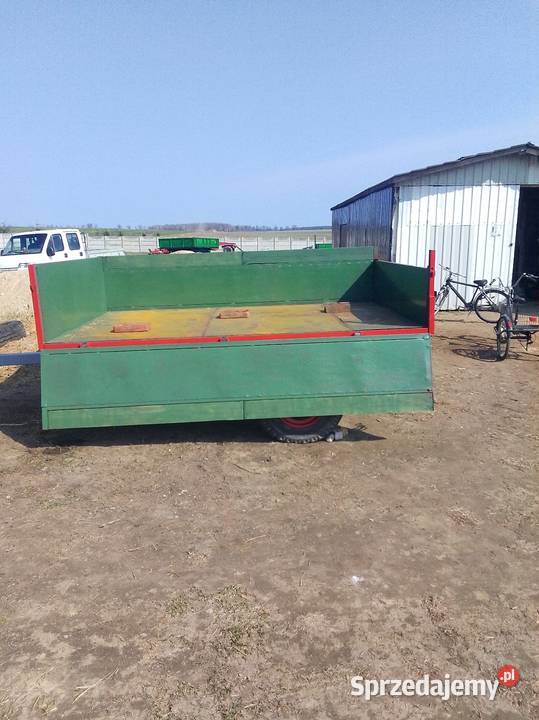 Przyczepa jednoosiowa wywrotka Łomża