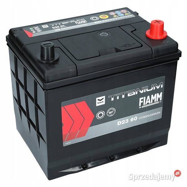 Akumulator Fiamm Black 12V 60Ah 540A P JFTP60 osobowe Akumulatory