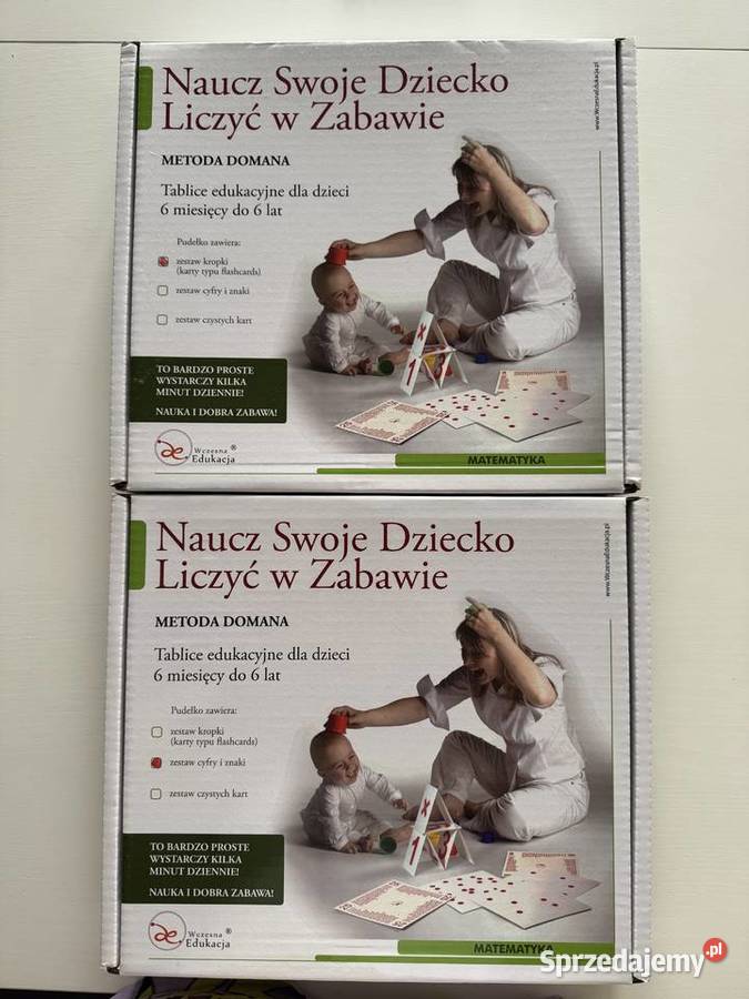 Karty do nauki liczenia metodą domana Jastrzębie-Zdrój