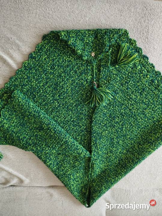 Chusta zielonamelanż Warszawa