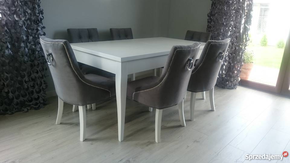 Tapicerowane chesterfield hampton krzesło shabby Starogard Gdański
