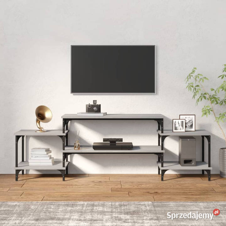 Szafka pod TV szary dąb sonoma 157x35x52 Warszawa