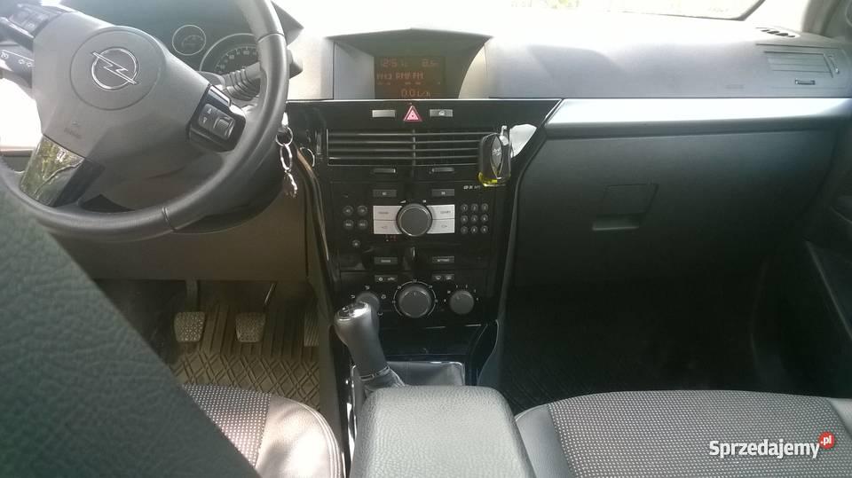 Opel astra H liftpółskórybiała perła wielkopolskie Konin